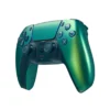 دسته بازی PS5 سبزآبی کروم مدل DualSense Chrome Blue-green