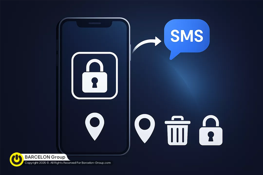 با یک SMS گوشی گمشده‌ات را قفل کن یا اطلاعاتش را پاک کن! ✉️🤯